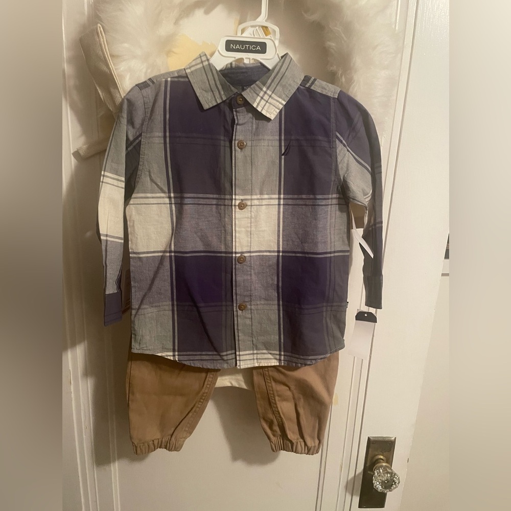 NWT Nautica 3-piece boys outfit, 3T